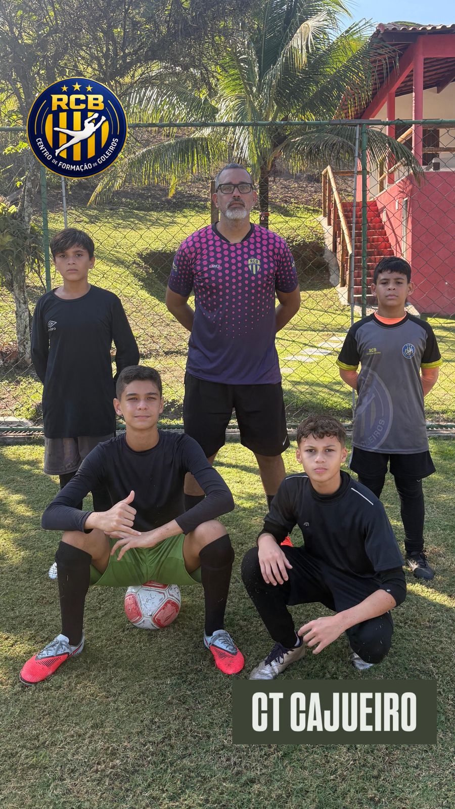 Treino RCB · escolinha de futebol e formação de goleiros em Rio do Ouro, São Gonçalo