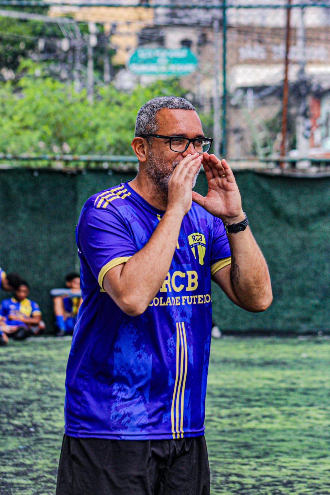 Treinador do RCB · Centro de Formação de Goleiros em São Gonçalo